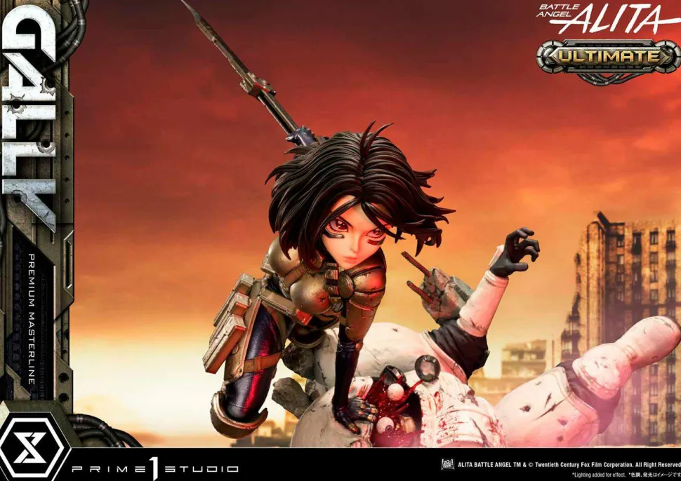 Battle Angel Alita - Alita Gally Ultimate Version 1/4 Scale Statue