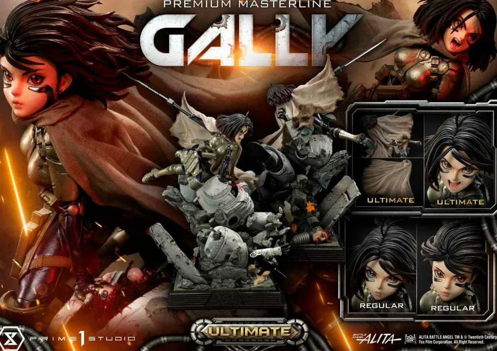Battle Angel Alita - Alita Gally Ultimate Version 1/4 Scale Statue