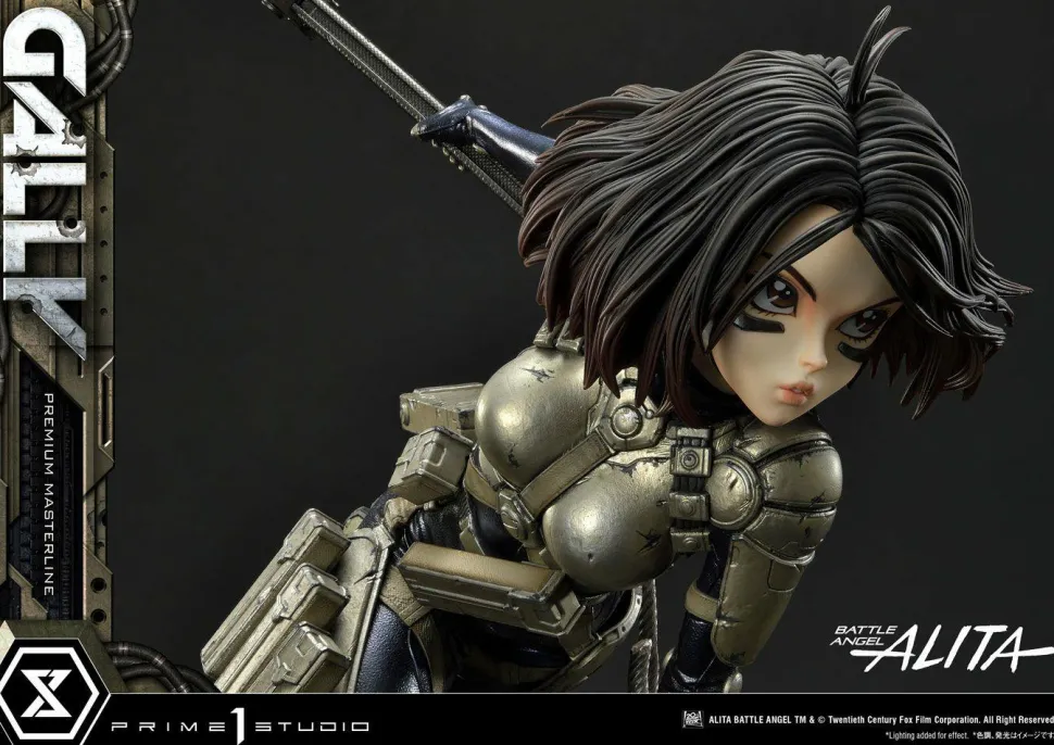 Battle Angel Alita - Alita Gally 1/4 Scale Statue