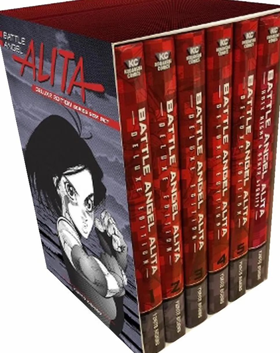 Battle Angel Alita - Deluxe Edition Complete Series Manga Hardcover Book Box Set