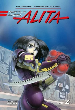 Battle Angel Alita - Deluxe Edition Volume 02 Manga Hardcover Book