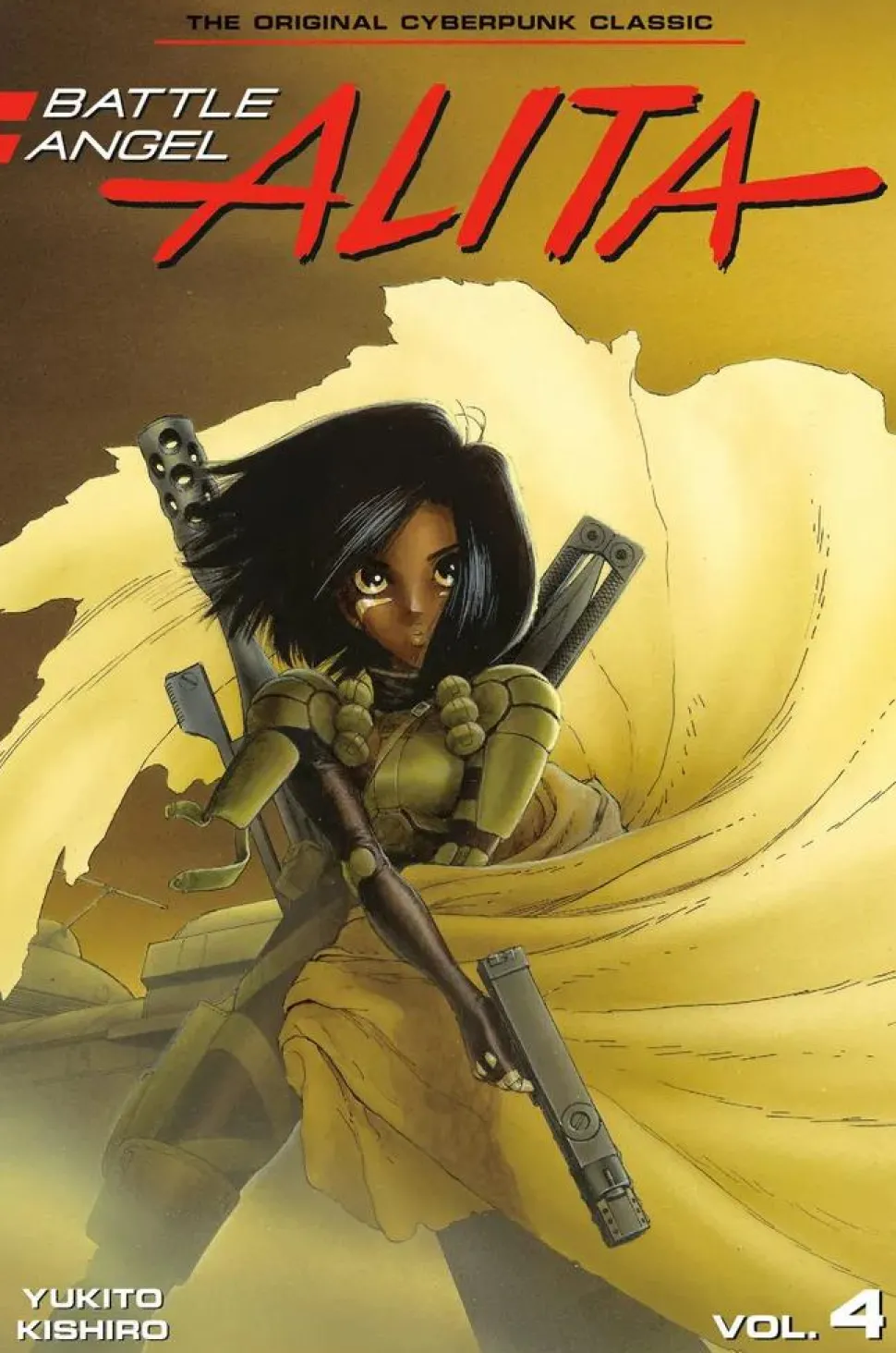 Battle Angel Alita - Volume 04 Manga Paperback Book
