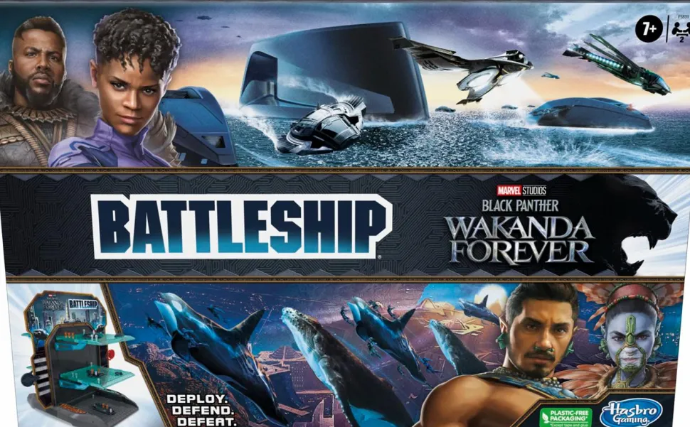 Battleship - Black Panther 2: Wakanda Forever Edition Board Game