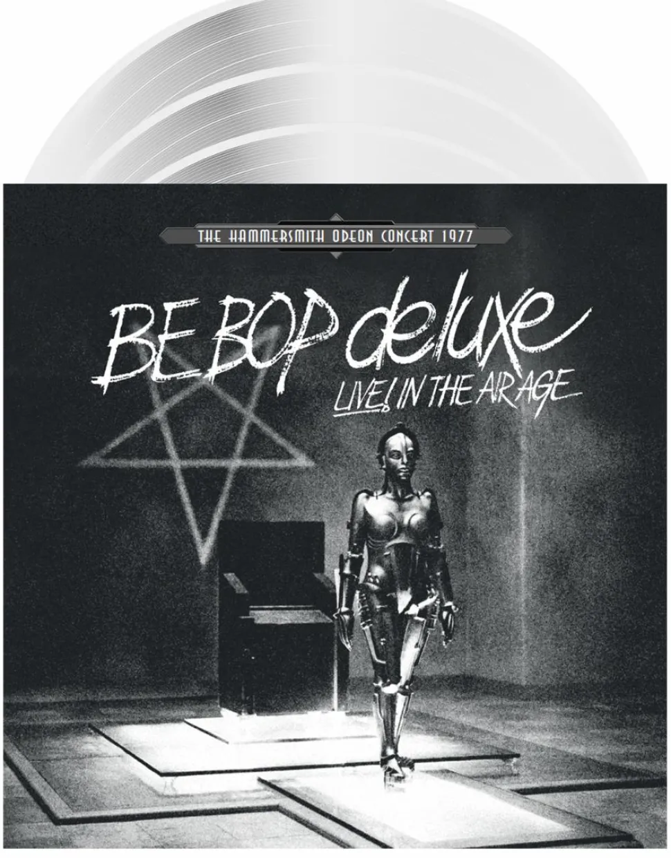 Be Bop Deluxe - Live In The Air Age: The Hammersmith Odeon Concert 1977 3xLP Vinyl Record (2022 Record Store Day Exclusive White Vinyl)