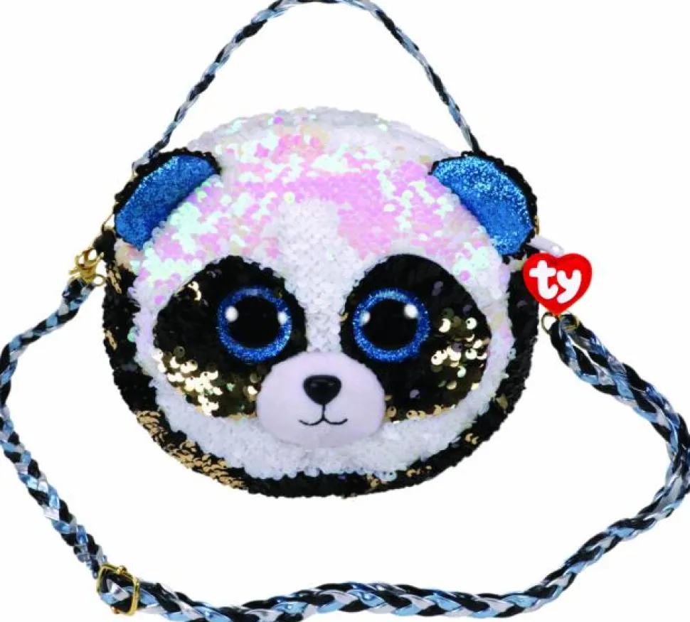 Beanie Boos - Bamboo the Panda Bear Flippable Handbag