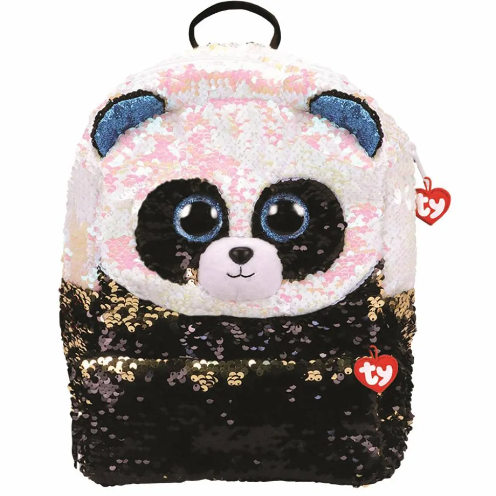 Beanie Boos - Bamboo the Panda Bear Flippable Backpack