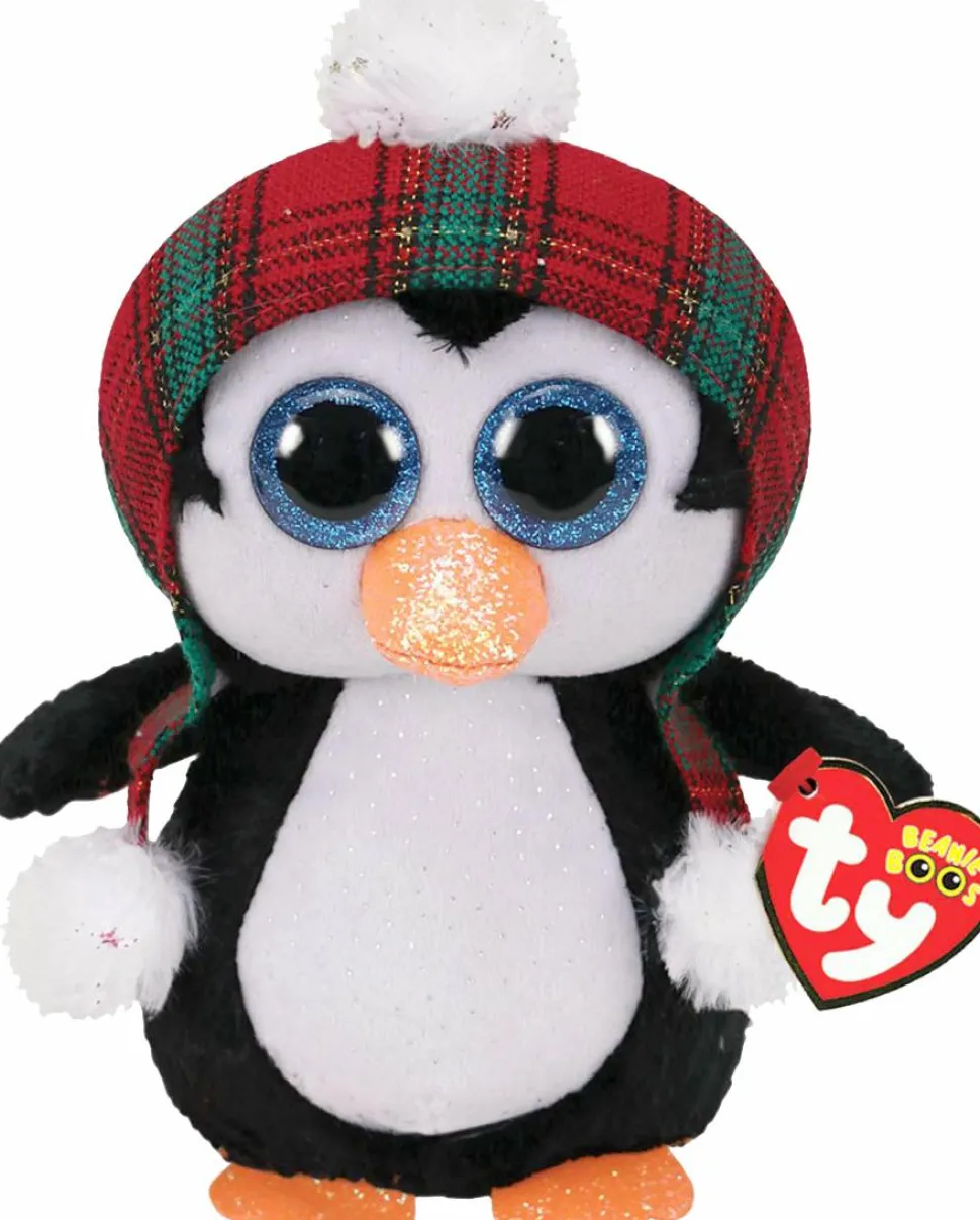 Beanie Boos - Cheer the Christmas Penguin 6” Plush