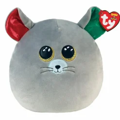 Beanie Boos - Chipper the Grey Mouse Squish-A-Boo 10” Plush