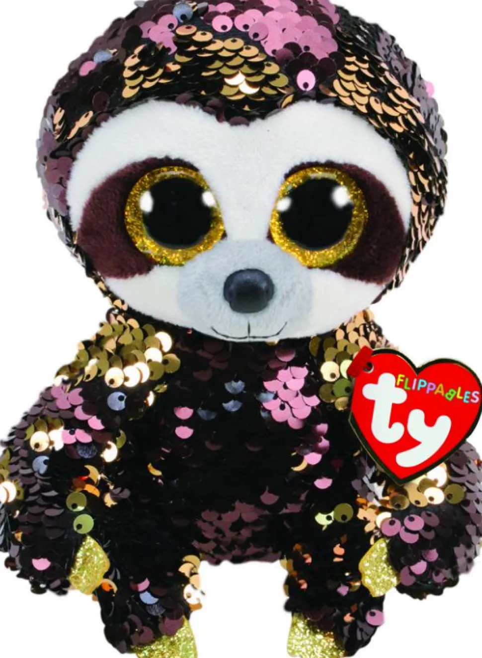 Beanie Boos - Dangler the Sloth Flippable 6” Plush