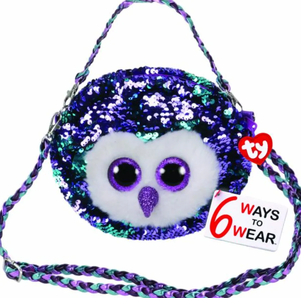 Beanie Boos - Moonlight the Owl Flippable Handbag