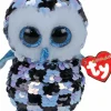 Beanie Boos - Topper the Owl Flippable 6” Plush