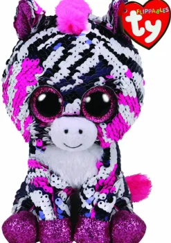 Beanie Boos - Zoey the Zebra Flippable 6” Plush