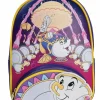 Beauty and the Beast (1991) - Be Our Guest 11” Faux Leather Mini Backpack