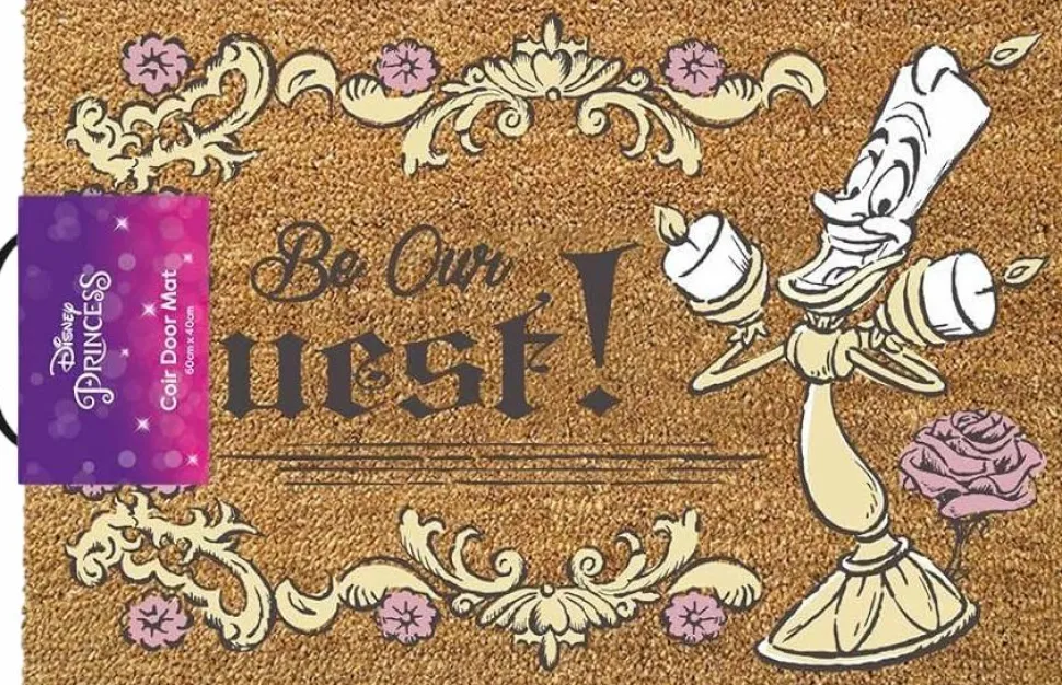 Beauty and the Beast (1991) - Be Our Guest! Disney Princess Doormat