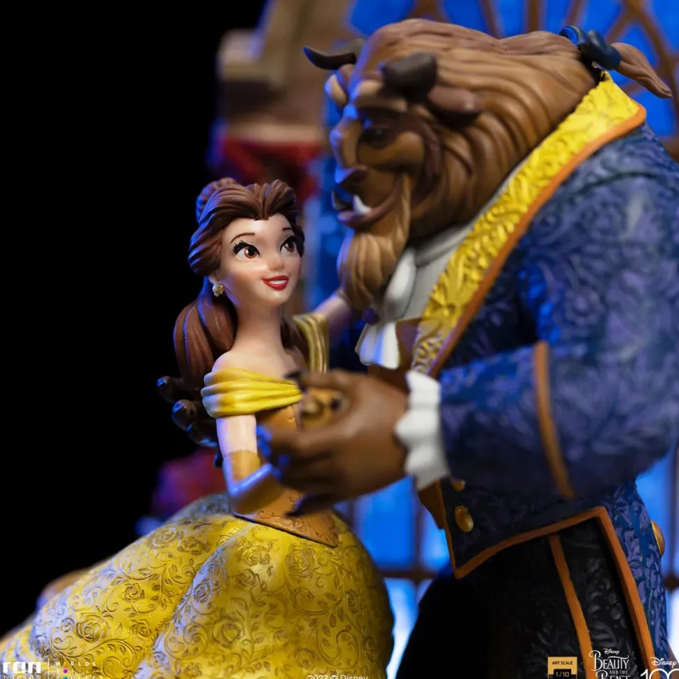 Beauty And The Beast (1991) - Belle & Beast Deluxe 1/10th Scale Statue
