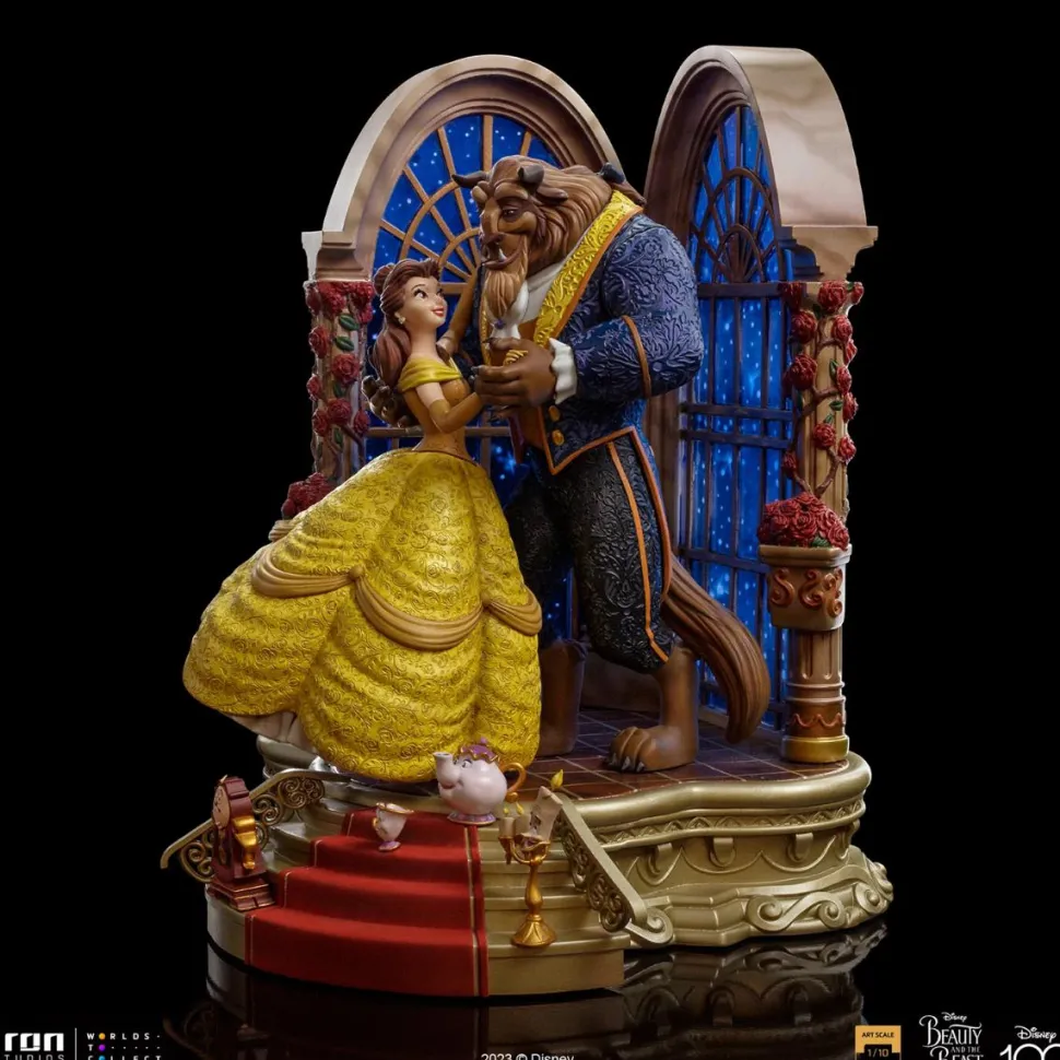 Beauty And The Beast (1991) - Belle & Beast Deluxe 1/10th Scale Statue