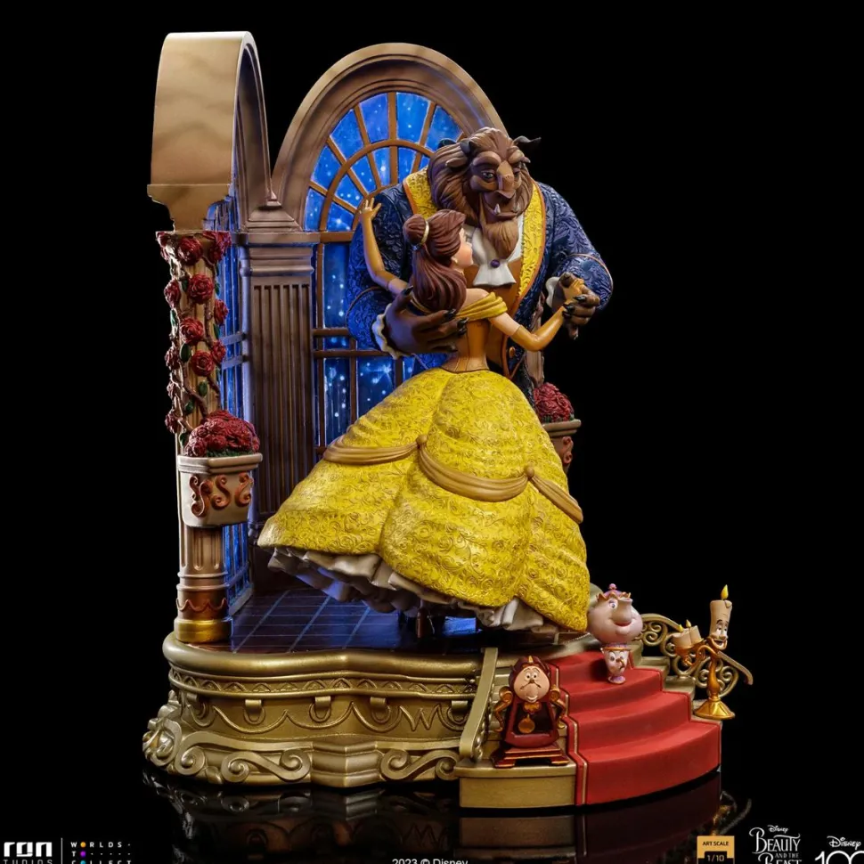 Beauty And The Beast (1991) - Belle & Beast Deluxe 1/10th Scale Statue