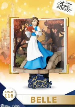 Beauty and the Beast (1991) - Belle Story Book Series D-Stage 6" Diorama Statue