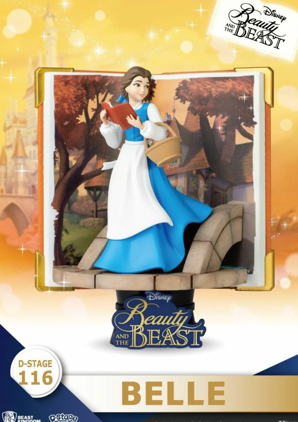 Beauty and the Beast (1991) - Belle Story Book Series D-Stage 6" Diorama Statue