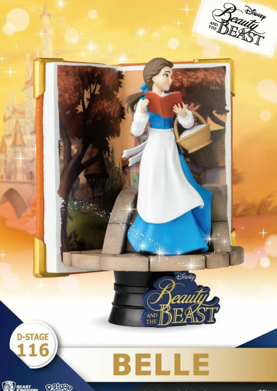 Beauty and the Beast (1991) - Belle Story Book Series D-Stage 6" Diorama Statue