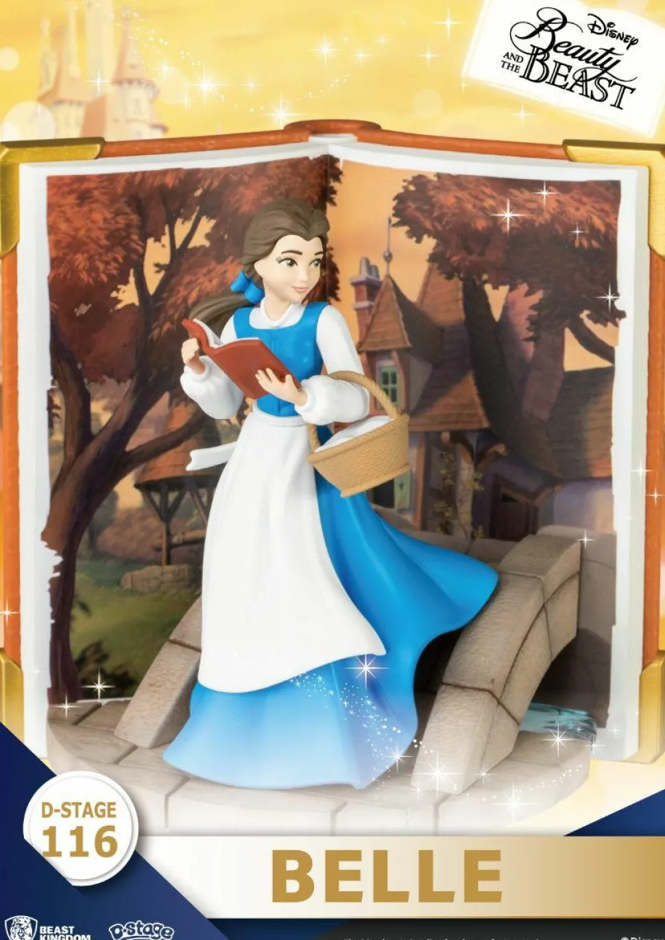 Beauty and the Beast (1991) - Belle Story Book Series D-Stage 6" Diorama Statue