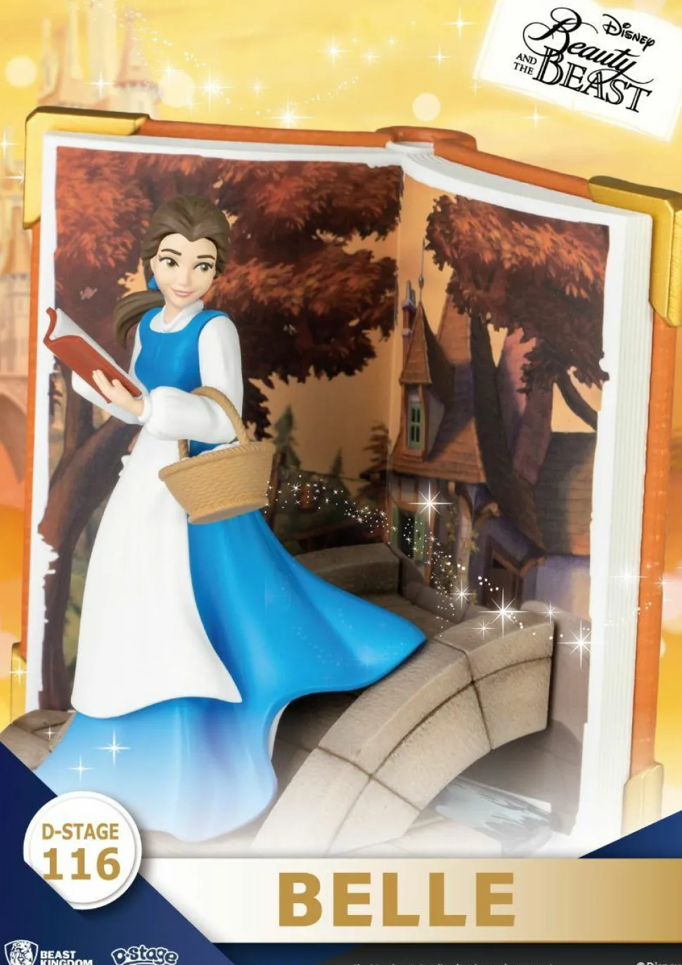 Beauty and the Beast (1991) - Belle Story Book Series D-Stage 6" Diorama Statue