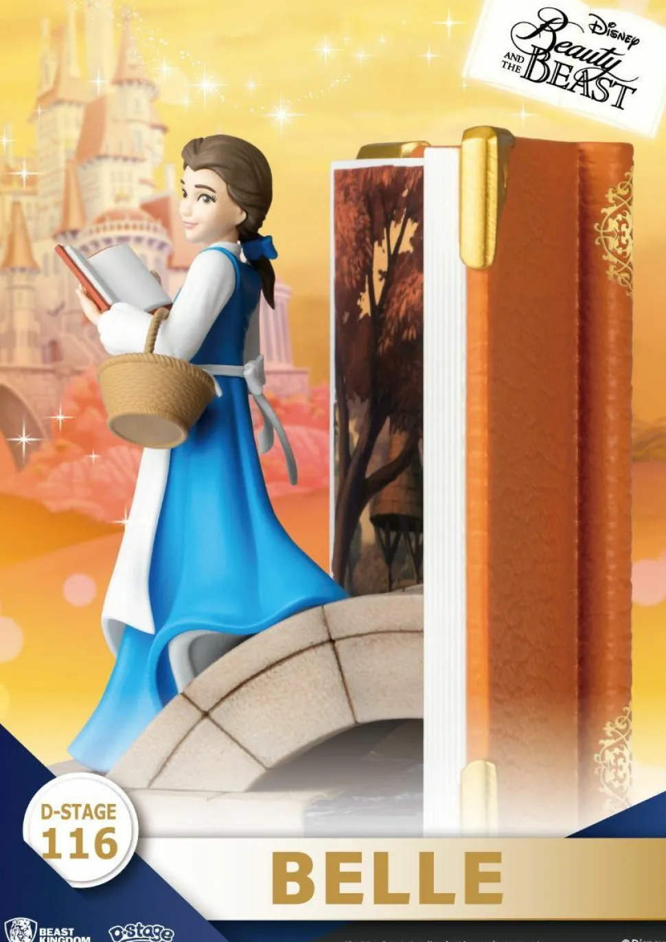Beauty and the Beast (1991) - Belle Story Book Series D-Stage 6" Diorama Statue