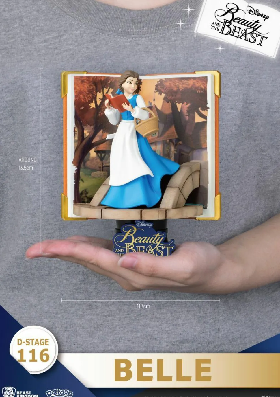 Beauty and the Beast (1991) - Belle Story Book Series D-Stage 6" Diorama Statue