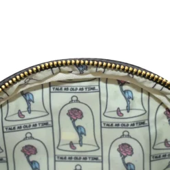 Beauty and the Beast (1991) - Comic 10” Faux Leather Mini Backpack