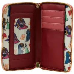 Beauty and the Beast (1991) - Fireplace Scene 4” Faux Leather Zip-Around Wallet