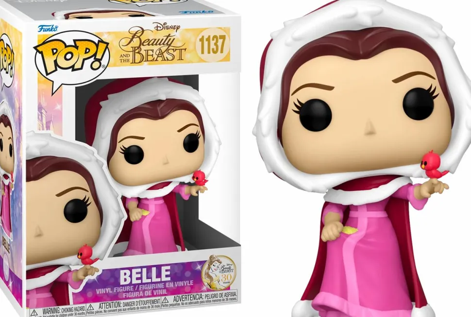 Beauty and the Beast - Belle with Winter Cloak 30th Anniversary Pop! Vinyl Figure