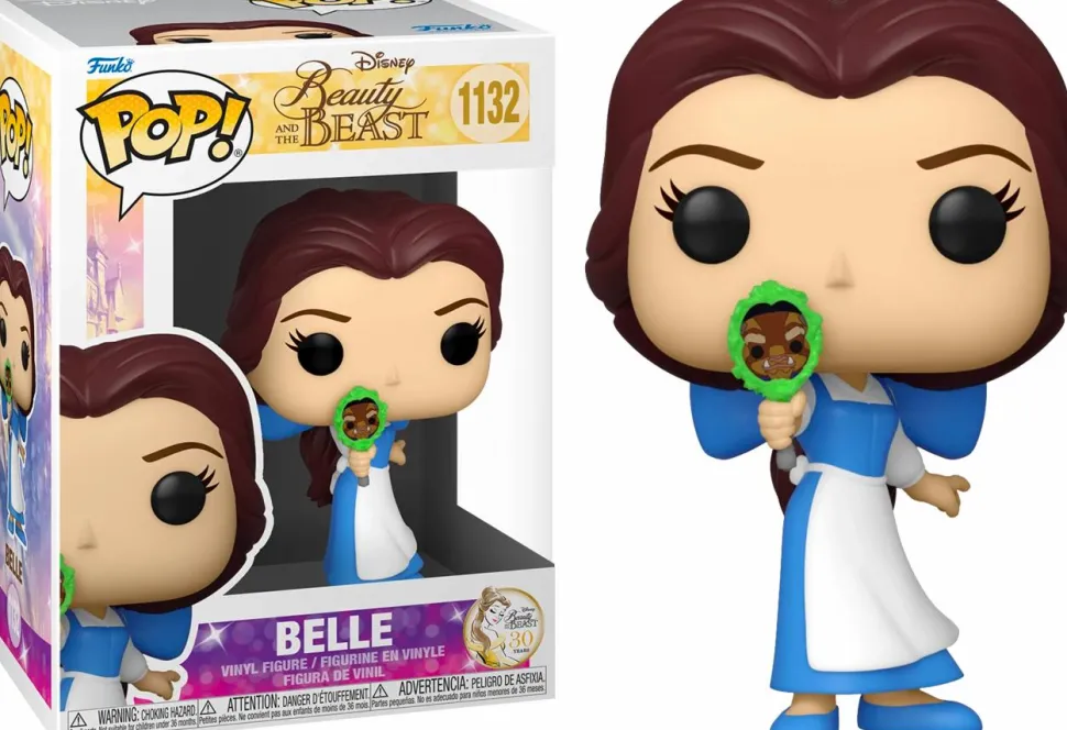Beauty and the Beast - Belle with Mirror 30th Anniversary Pop! Vinyl Figure