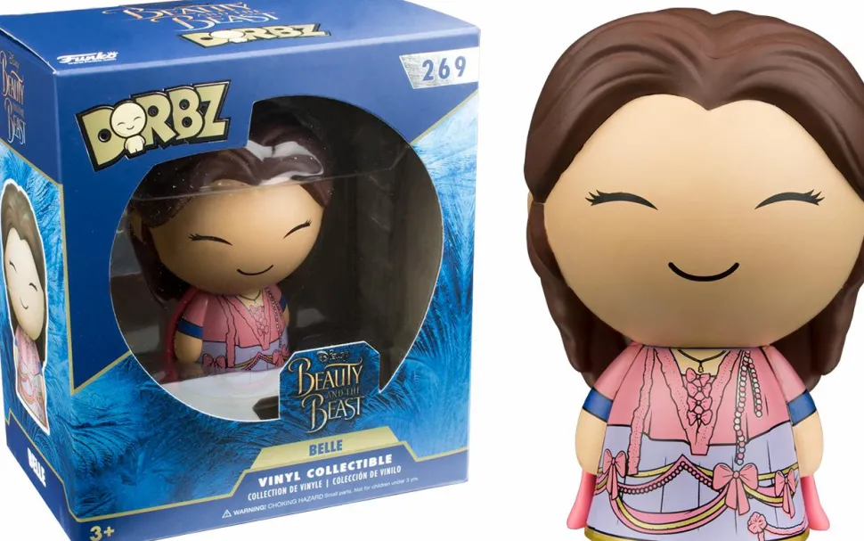 Beauty and the Beast - Pink Dress Belle Dorbz Vinyl Figure