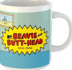 Beavis and Butt-Head - Beavis and Butt-Head on Couch Ceramic Mug