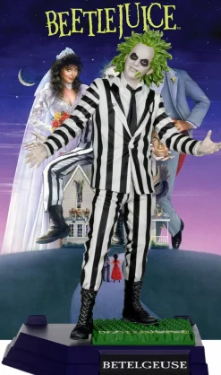 Beetlejuice (1988) - Beetlejuice (Betelgeuse) Movie Maniacs 6" Scale PVC Statue