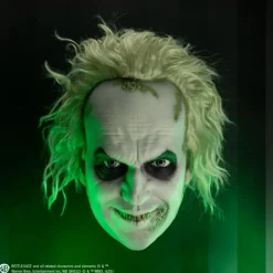 Beetlejuice (1988) - Beetlejuice Deluxe Adult Injection Mask (One Size Fits Most)
