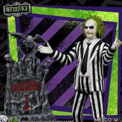 Beetlejuice (1988) - Beetlejuice (Striped Suit) 5 Points 3.75" Scale Action Figure