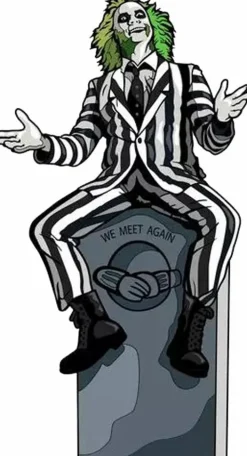 Beetlejuice (1988) - Beetlejuice FiGPiN Enamel Pin