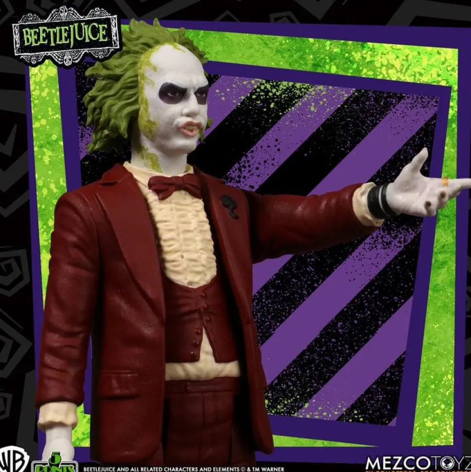 Beetlejuice (1988) - Beetlejuice 5 Points 3.75" Scale Action Figure Bundle (Set of 2)