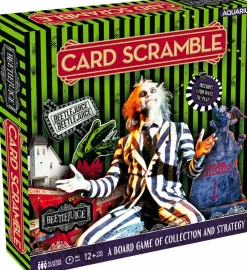 Beetlejuice - Card Scramble Board Game