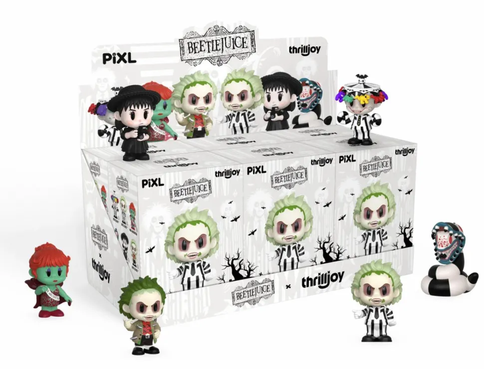 Beetlejuice - PIXL Vinyl Figure Mystery Box (Display of 6)