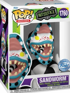 Beetlejuice - Sandworm Mystery Box (Includes Sandworm & 3 Exclusive Pop! Vinyl Figures)