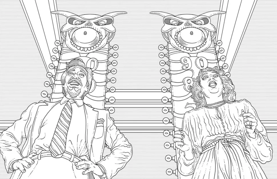 Beetlejuice - The Official Colouring Book Paperback Book