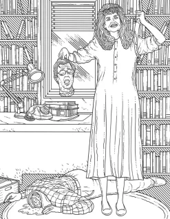 Beetlejuice - The Official Colouring Book Paperback Book