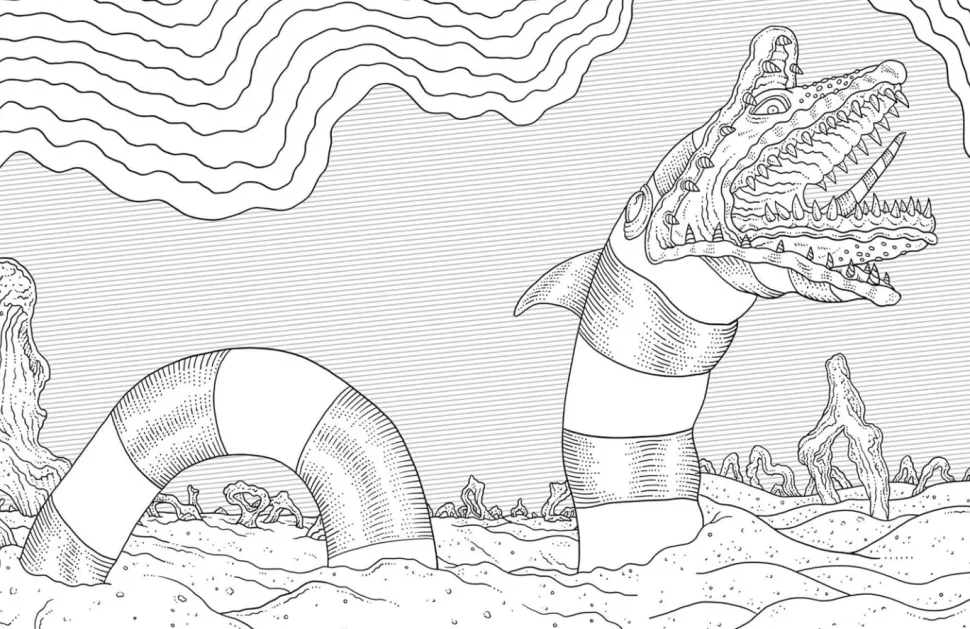 Beetlejuice - The Official Colouring Book Paperback Book