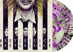 Beetlejuice Beetlejuice (2024) - Original Motion Picture Soundtrack 2xLP Vinyl Record (Beetlejuice Splatter Coloured Vinyl)