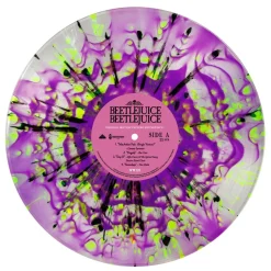 Beetlejuice Beetlejuice (2024) - Original Motion Picture Soundtrack 2xLP Vinyl Record (Beetlejuice Splatter Coloured Vinyl)