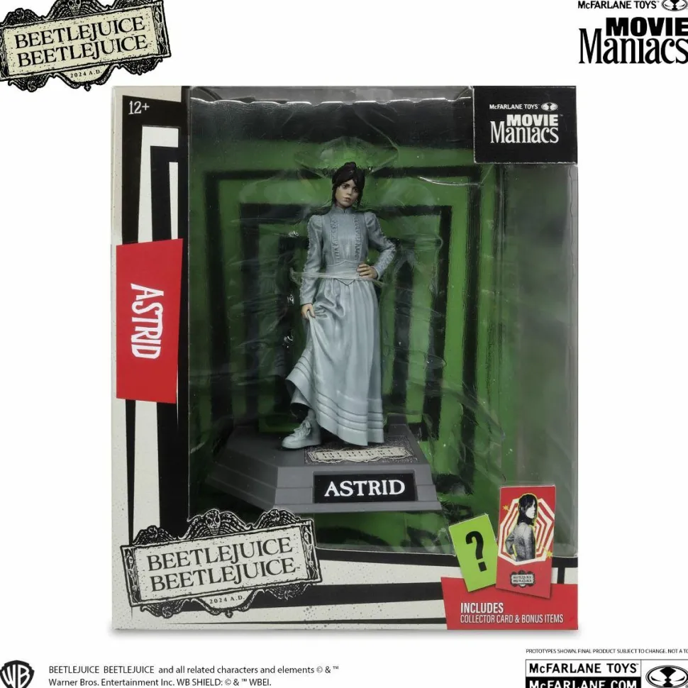 Beetlejuice Beetlejuice (2024) - Astrid Movie Maniacs 6" Scale Posed PVC Figure