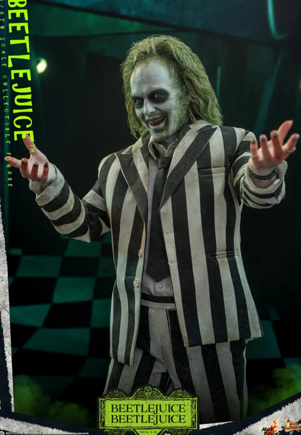 Beetlejuice Beetlejuice (2024) - Beetlejuice 1/6th Scale Hot Toys Action Figure