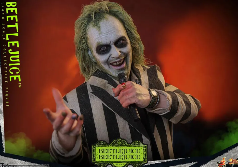 Beetlejuice Beetlejuice (2024) - Beetlejuice 1/6th Scale Hot Toys Action Figure